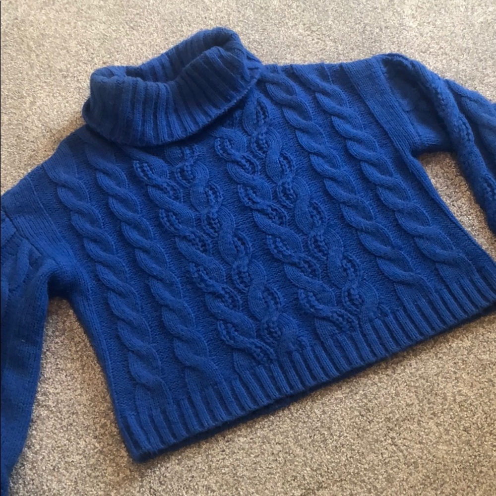 Sun + Moon Chunky crop sweater